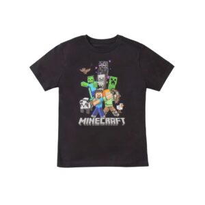 aaaaaaaaaaaaaaaaaaaaaaa (7) Camisa para niño diseño Minecraft
